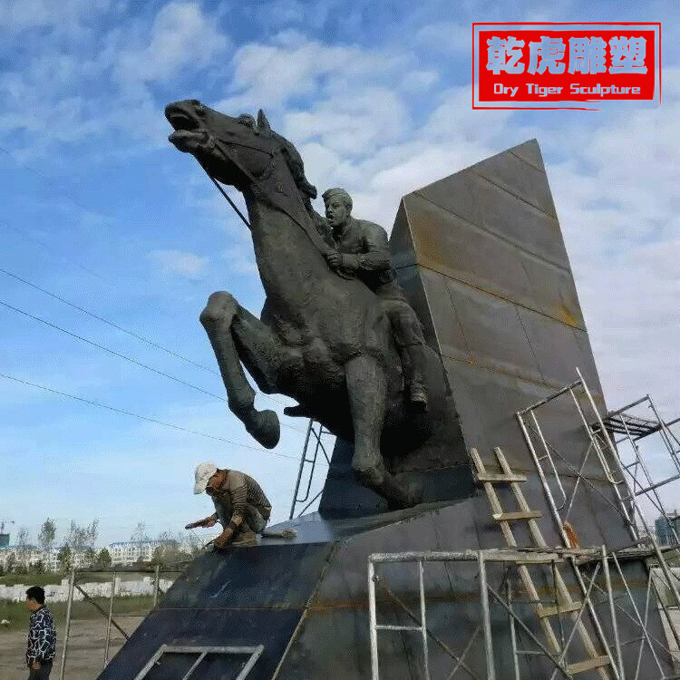 銅雕動物雕塑_鑄塑動物銅雕制作方法_鑄銅雕塑動物