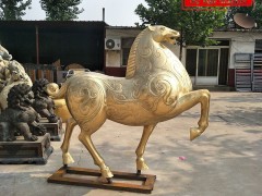 鑄銅動物馬雕塑