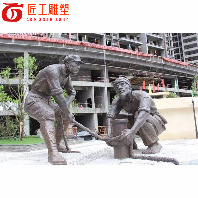 鑄銅雕塑制作流程_鑄銅雕塑工藝說明_做鑄銅雕塑