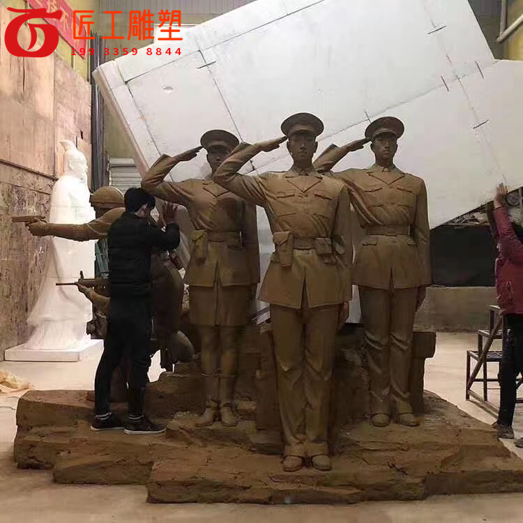 做鑄銅雕塑_鑄銅雕塑制作流程_鑄銅雕塑工藝說明