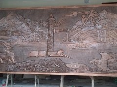 原來鍛銅雕塑制作浮雕壁畫這么制作的!保養秘訣是這樣的！