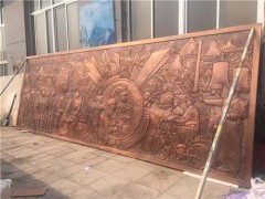 鍛銅雕塑價(jià)格，紫銅鍛造浮雕定做廠家，鍛銅浮雕壁畫