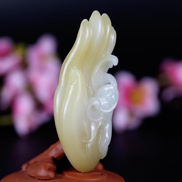 寓意葉子刻玉雕的圖片_寓意葉子刻玉雕的詩(shī)句_玉雕刻葉子寓意