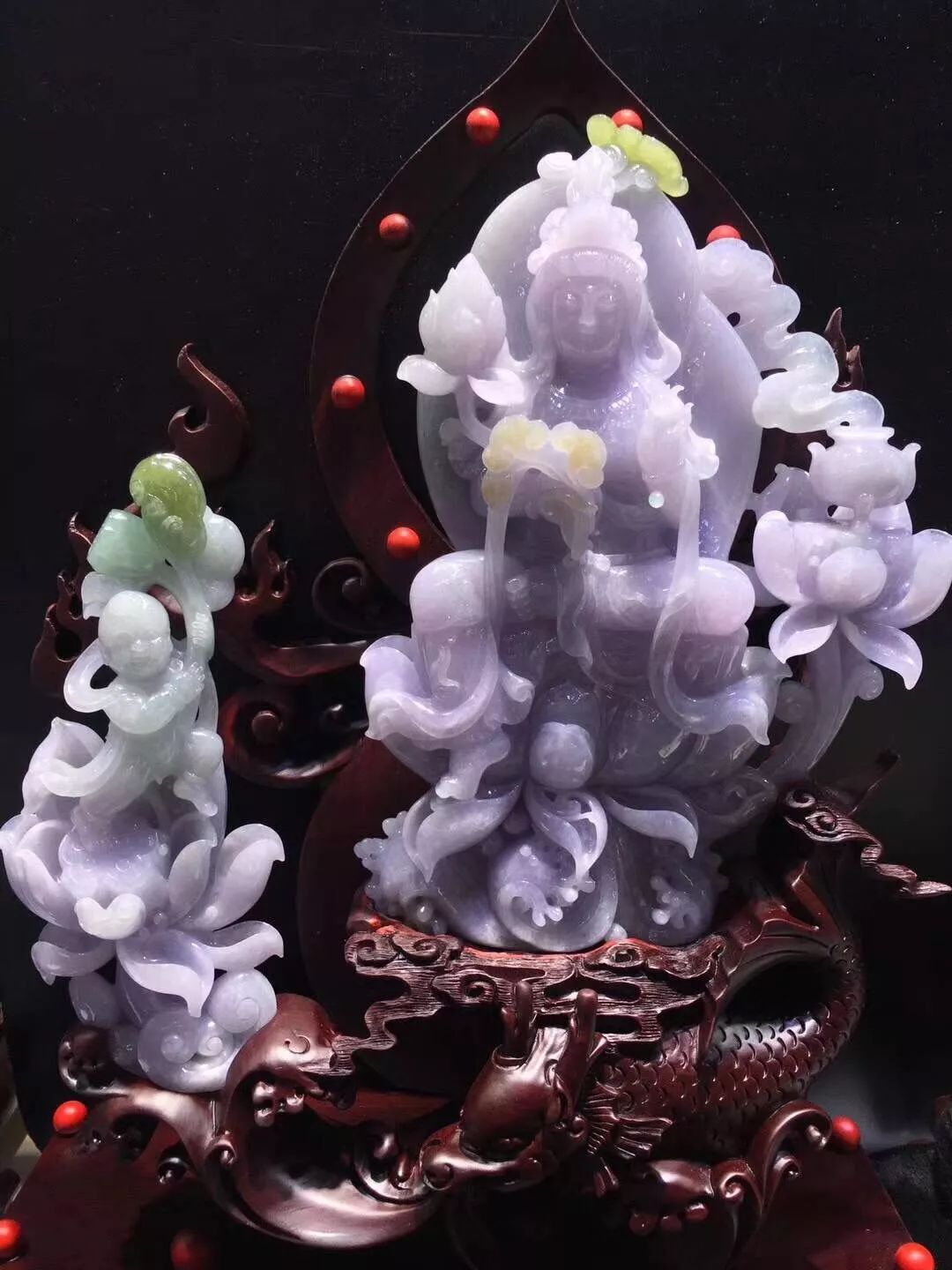 觀音玉雕寓意是什么_觀音玉雕圖片大全_站觀音玉雕