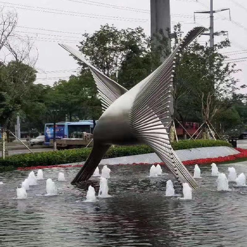 雕塑不銹鋼雕塑價格_不銹鋼廣場雕塑定制_不銹鋼雕塑雕塑制作廠
