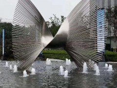 【江蘇天筑】不銹鋼雕塑廠家定制園林景觀城市廣場抽象鳳凰雕塑