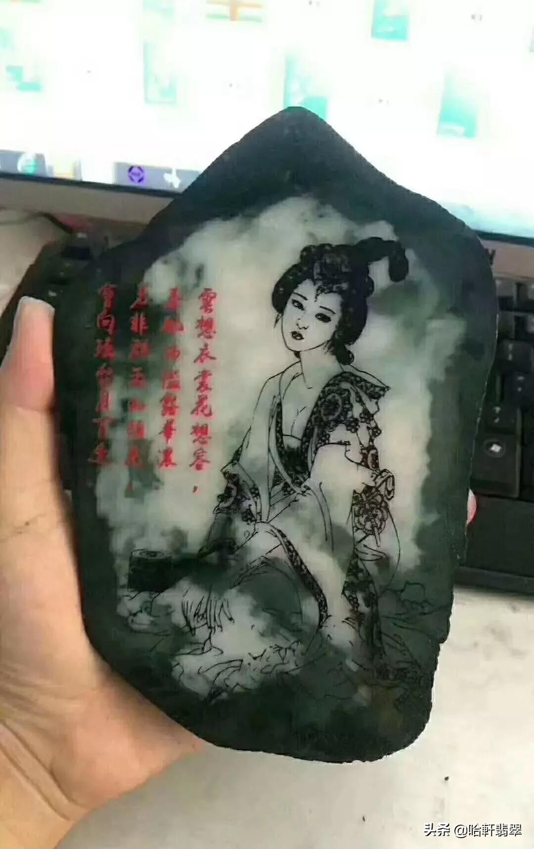 激光雕刻機雕刻玉石_玉石激光雕刻一體機_玉雕激光雕刻機